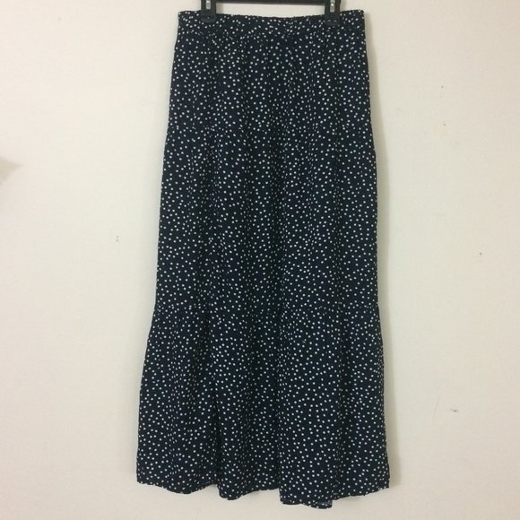 BeachLunchLounge Ramona Dot Print Maxi Skirt XL - Picture 3 of 10